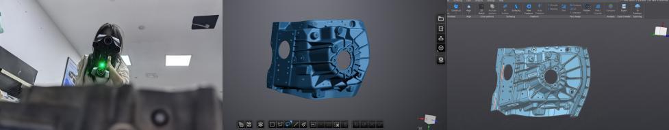Step-by-Step Reverse Engineering Process with 3D Scanning
